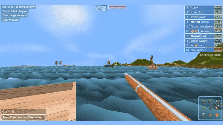 Upgrading ships and cannon in Ships 3D game